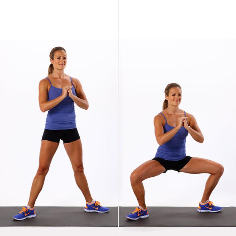 Sumo Squat.