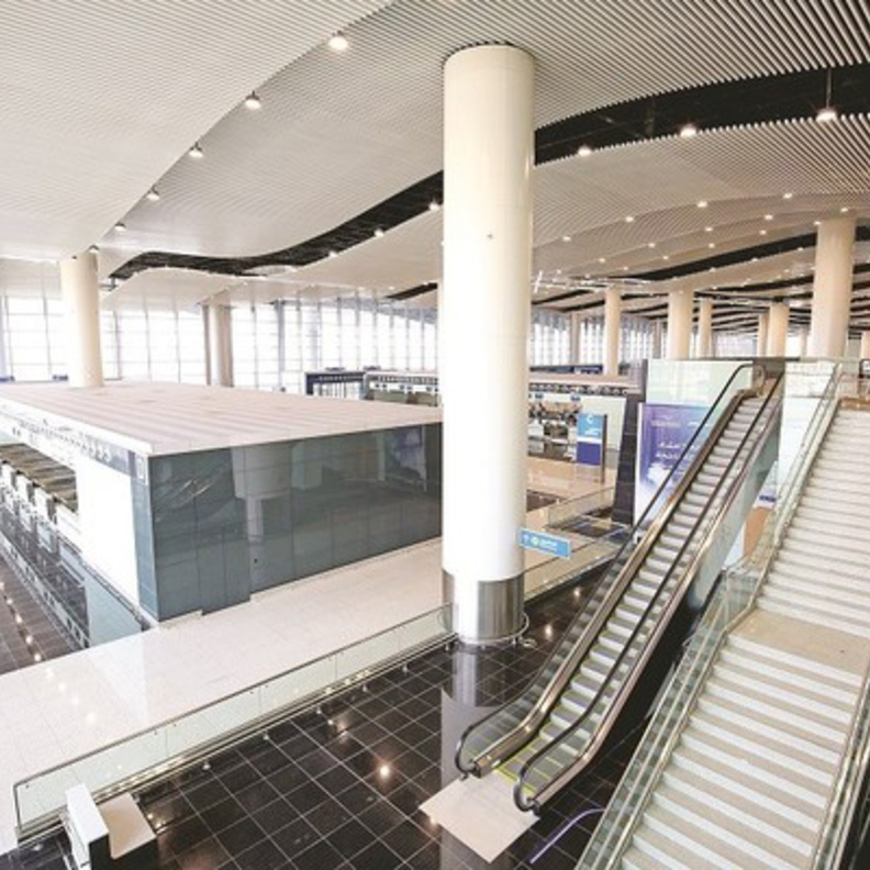 عند الساعة الخامسة و45 دقيقة صباحا الرحلة الداخلية