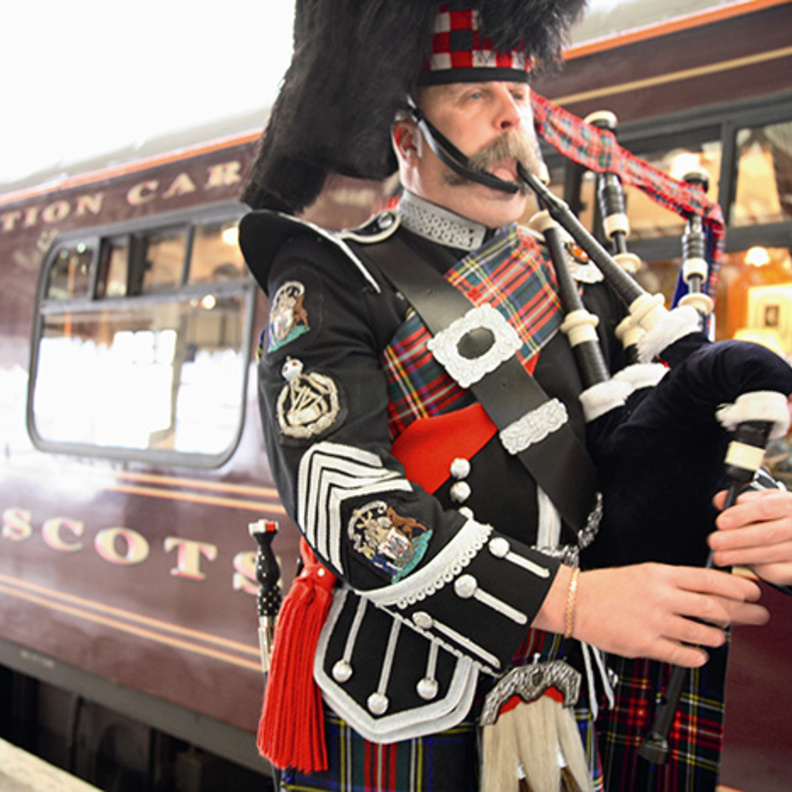 قطار "الملكي الاسكتلندي The Royal Scotsman"، اسكتلندا