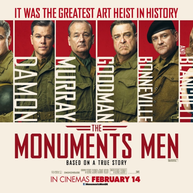 جورج كلوني ينقذ حضارة العالم في The Monuments Men