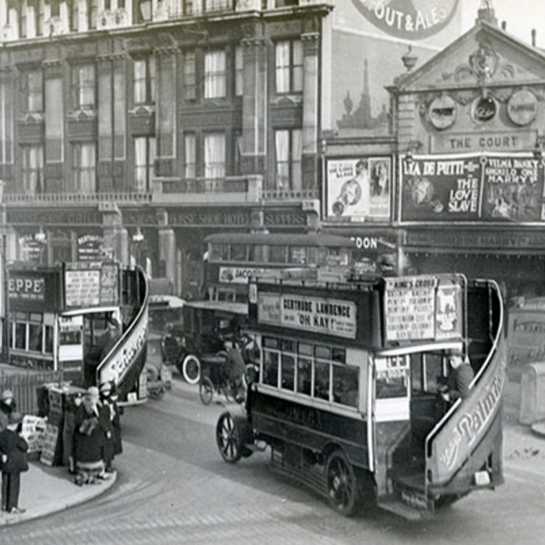 تصوير نادر للعاصمة البريطانية لندن في العشرينات!