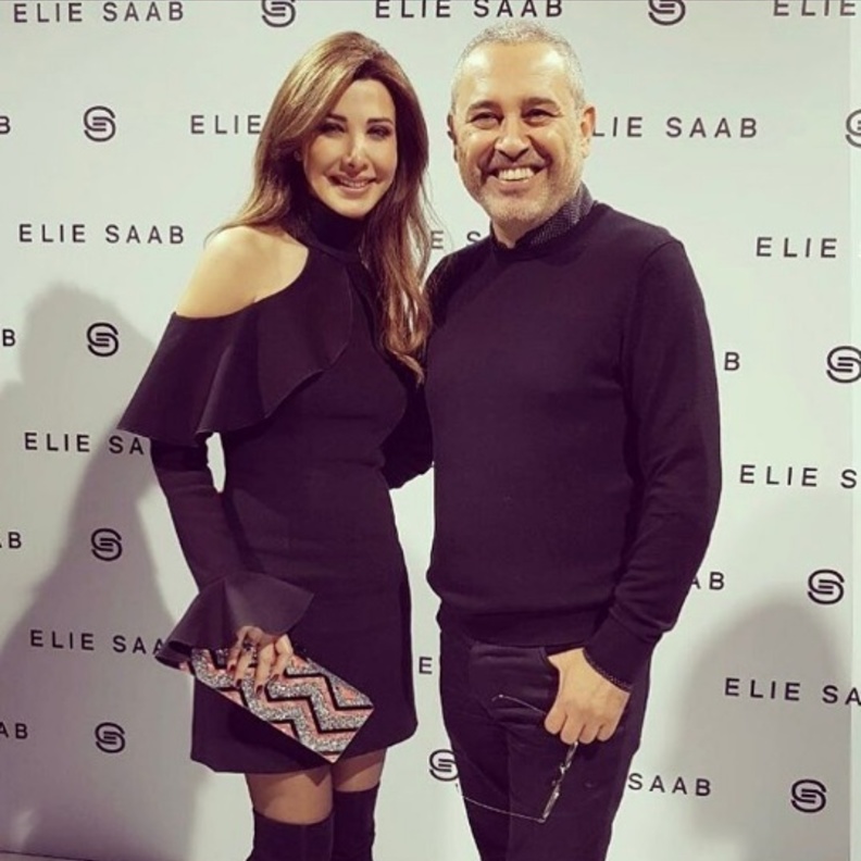 نانسي عجرم مع ايلي صعب