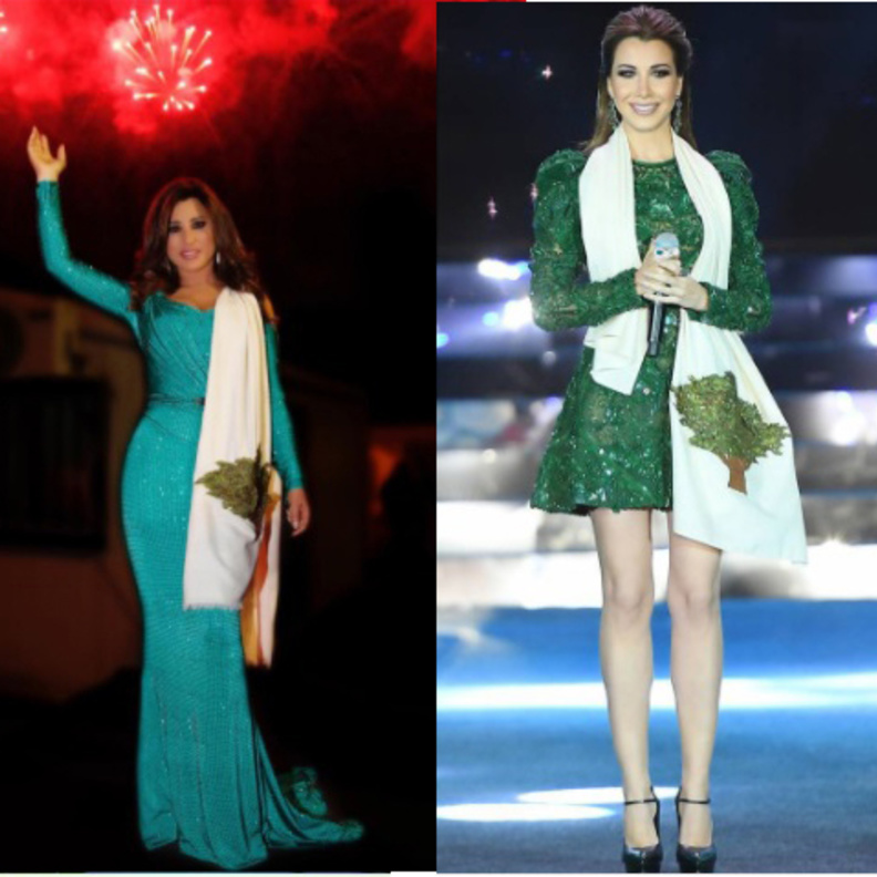 موضة وحّدت أناقة نانسي عجرم ونجوى كرم في الارز