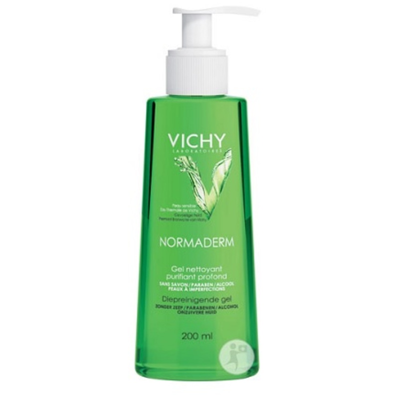 غسول الوجه المنقي فيشي Vichy Normaderm Deep Cleansing Purifying Gel
