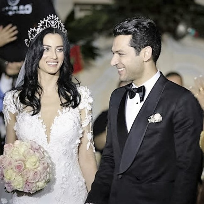 زفاف مراد يلدريم وايمان الباني