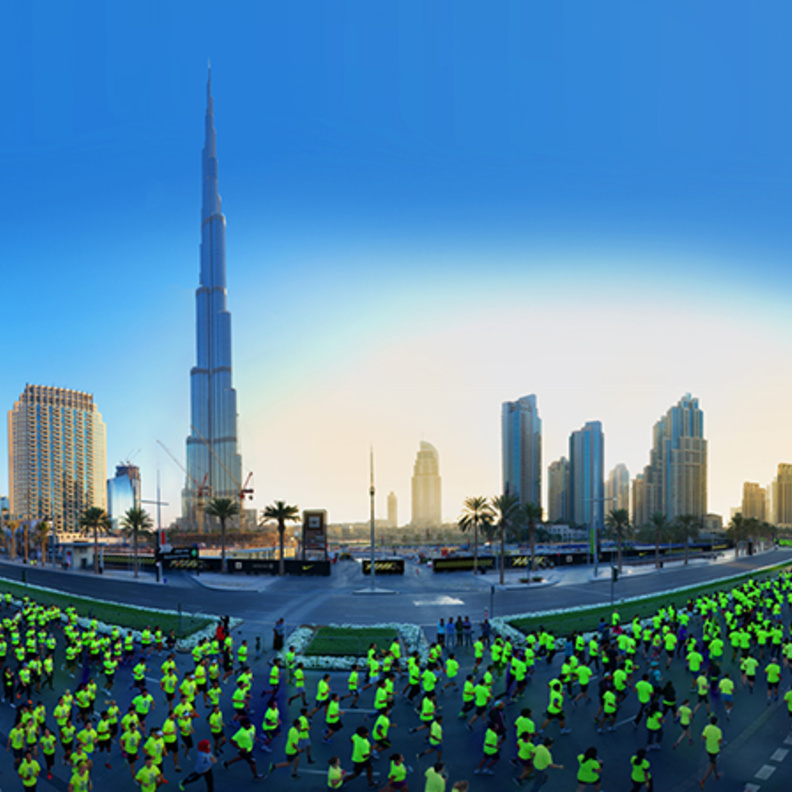 We Run DXB سباق الـ10 كيلومترات الأسرع في دبي