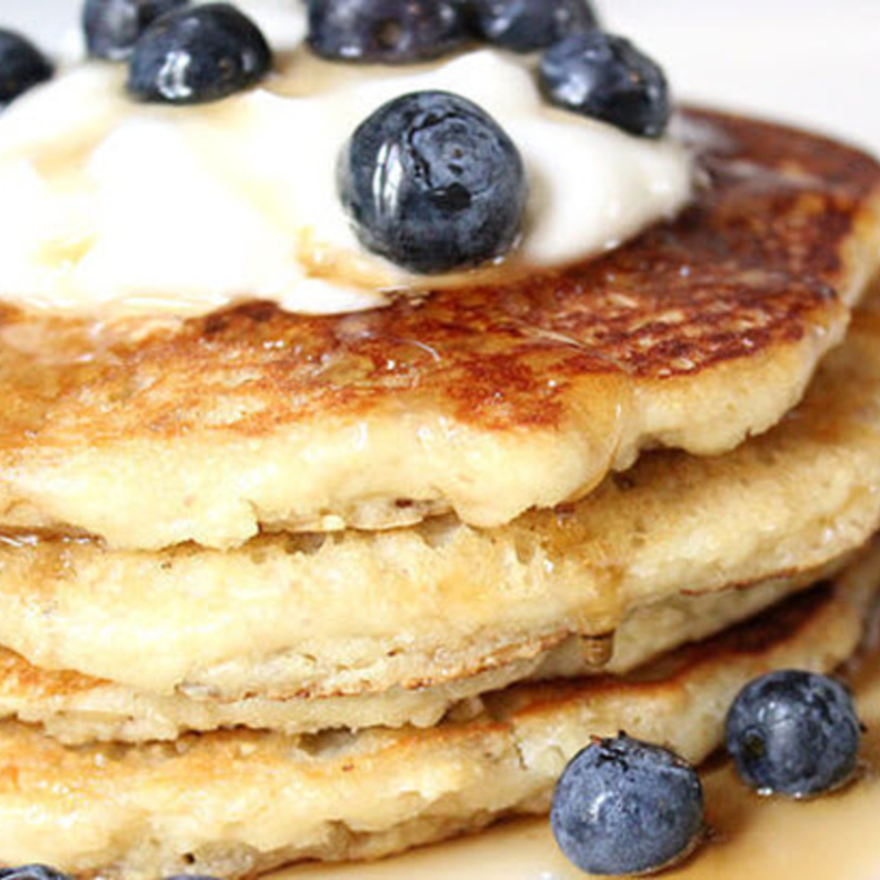 البان كيك الخالي من القمح