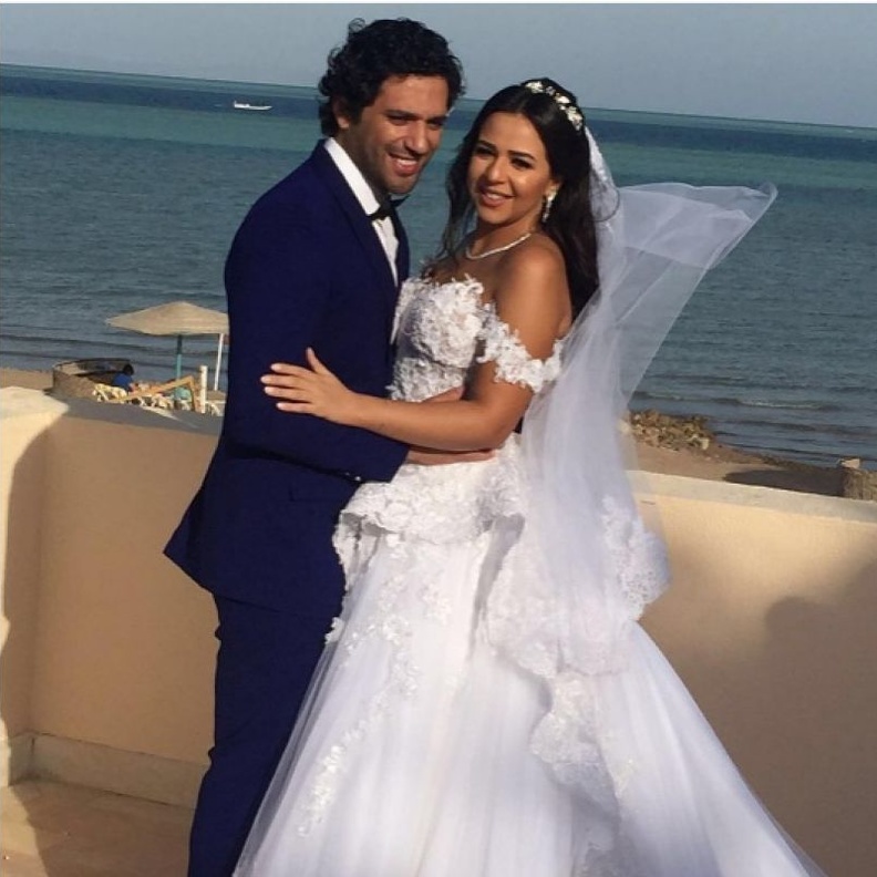 زفاف حسن الرداد وإيمي سمير غانم