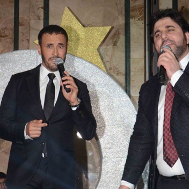 ملحم زين وكاظم الساهر