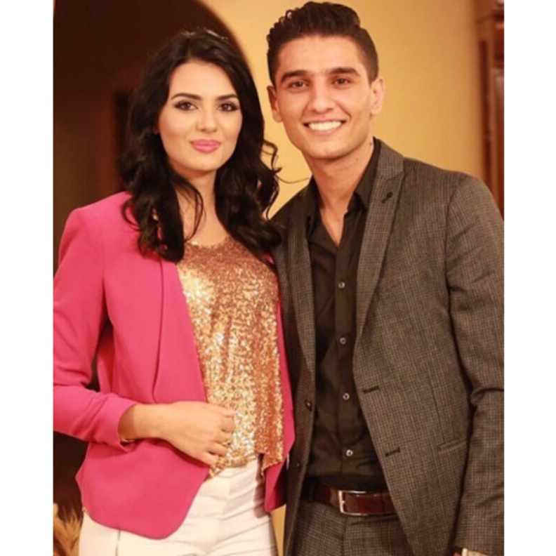 محمد عساف ولينا القيشاوي