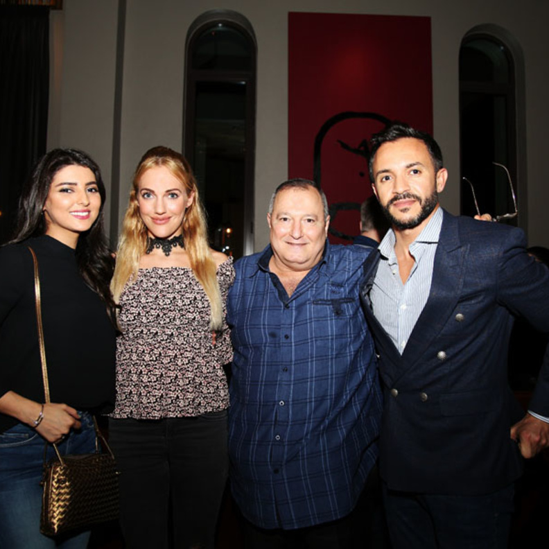 مريم سعيد وخطيبها في أول ظهور رسمي