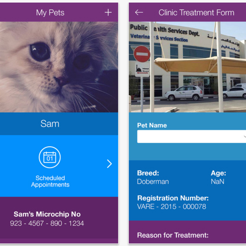 تطبيق "أليف" لرعاية الحيوانات الأليفة في دبي