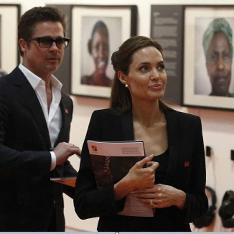 أنجلينا جولي وبراد بيت