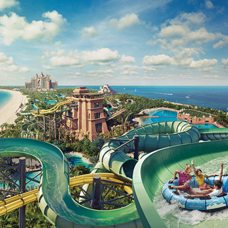 مدينة أكوافنتشر المائية، أتلانتس النخلة، دبي