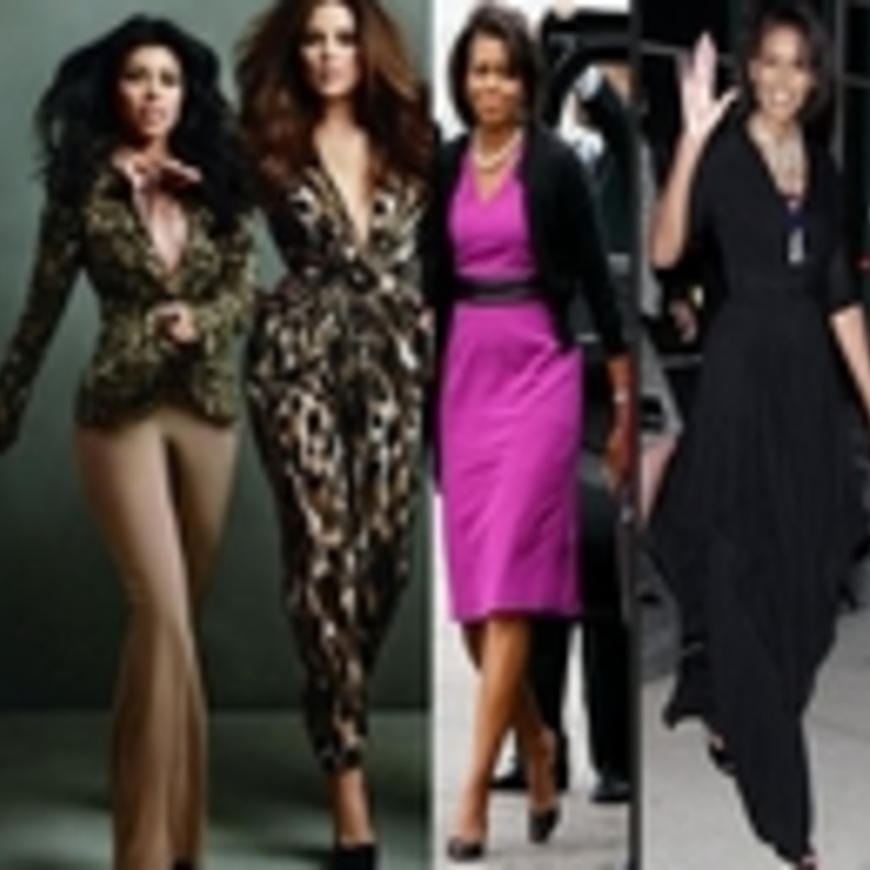 الشقيقات كارداشيان يهاجمن أناقة ميشيل أوباما 