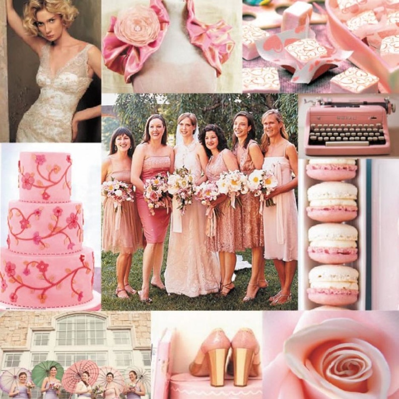 اللون الزهري