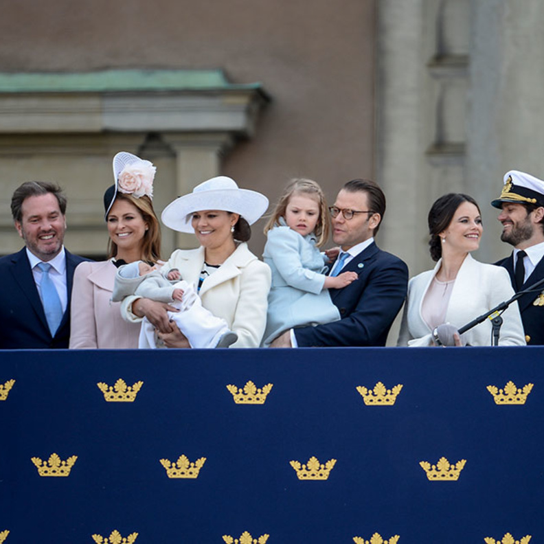 صوره عائليه لامراء السويد