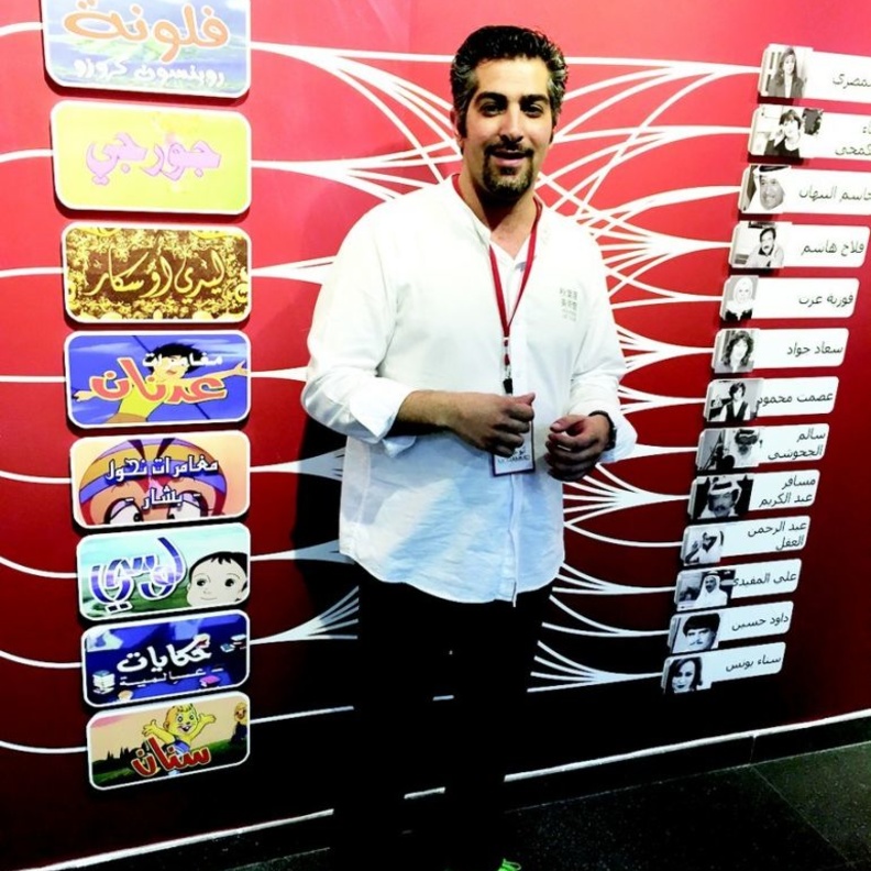 المضيان في جانب من جوانب المعرض