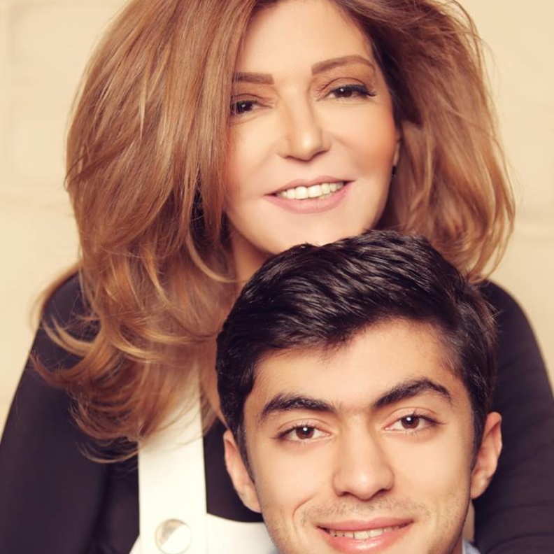 سميرة سعيد مع ابنها شادي