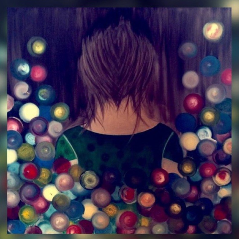  من لوحات نورة