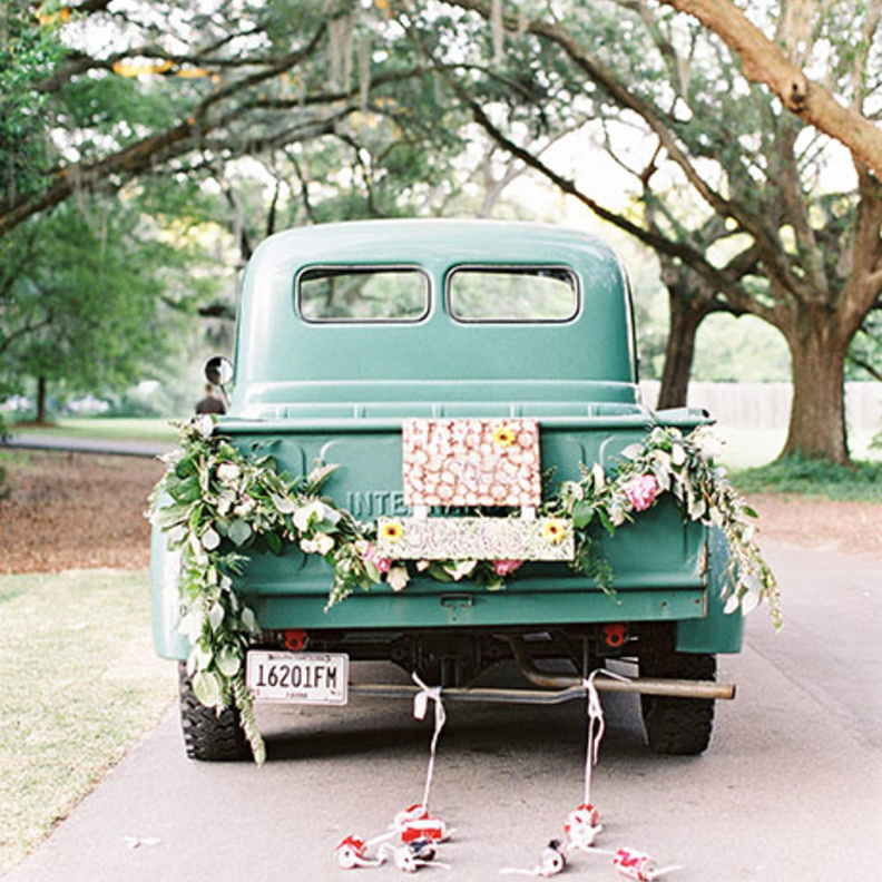 سيارة فينتيج للعروس