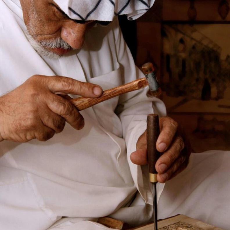 من الحرف التراثية في الاحساء