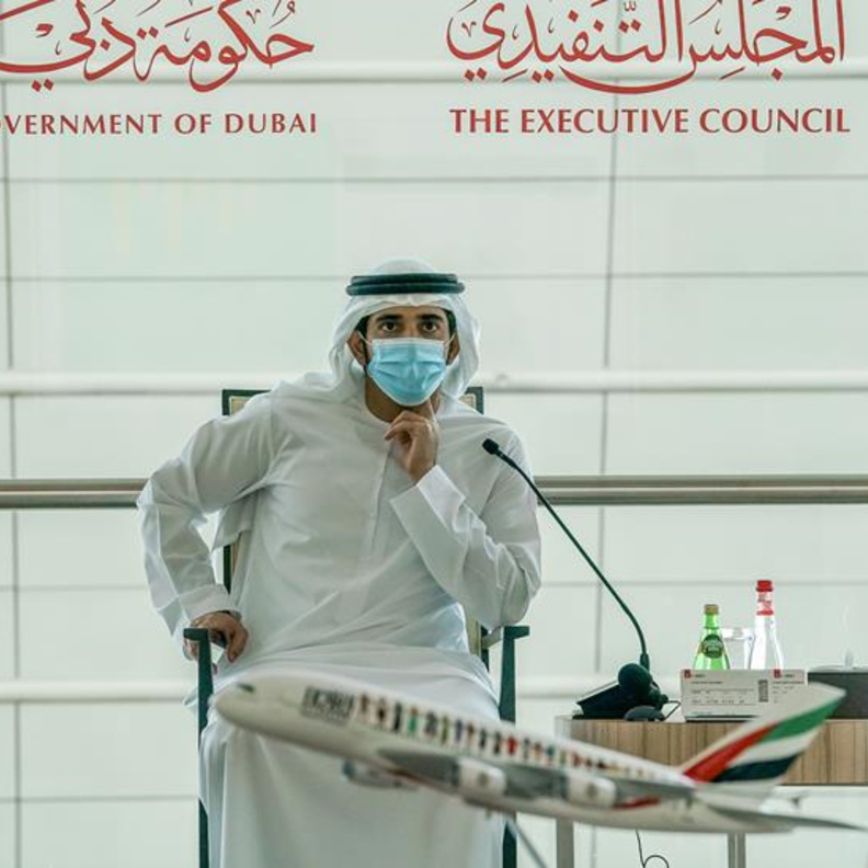 حمدان بن محمد: مطار دبي قلب العالم النابض وأبشركم "الأمور طيبة"