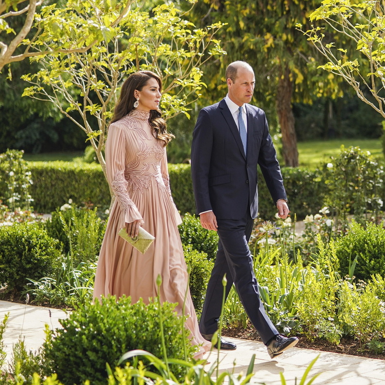 مجوهرات حفل زفاف الأمير الحسين والأميرة رجوة