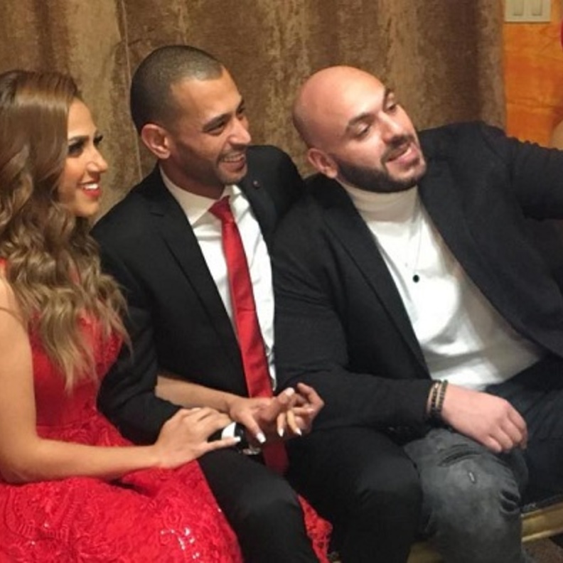 ايمي طلعت زكريا تحتفل بخطوبتها