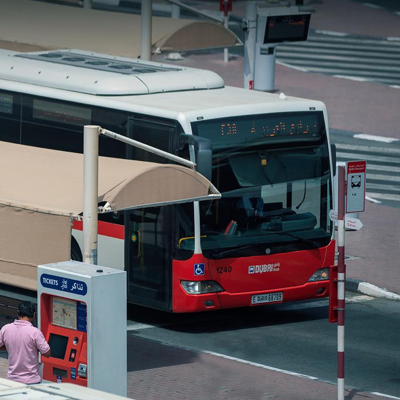 9 خطوط جديدة داخلية للحافلات العامة في دبي