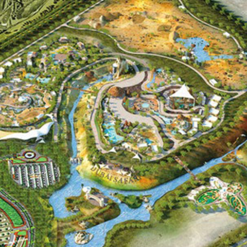 سفاري دبي.. مشروع بيئي وذكي والأول في منطقة الشرق الأوسط