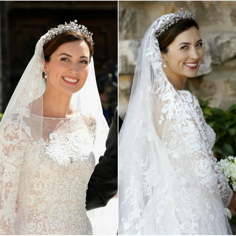 فستان زفاف اميرة لوكسمبورغ كلير لادماتشر