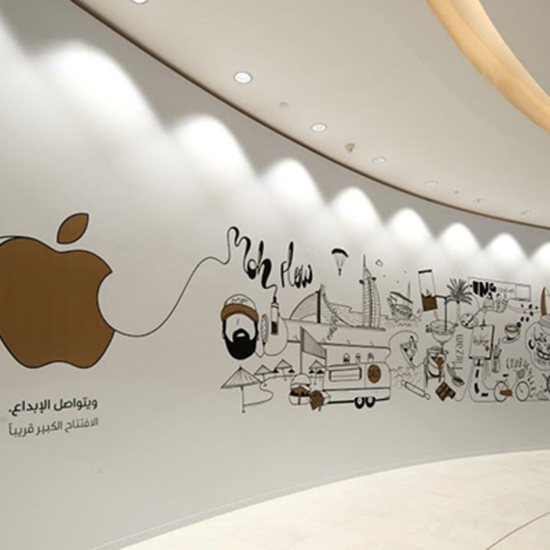 متجر جديد لأبل في دبي مول !