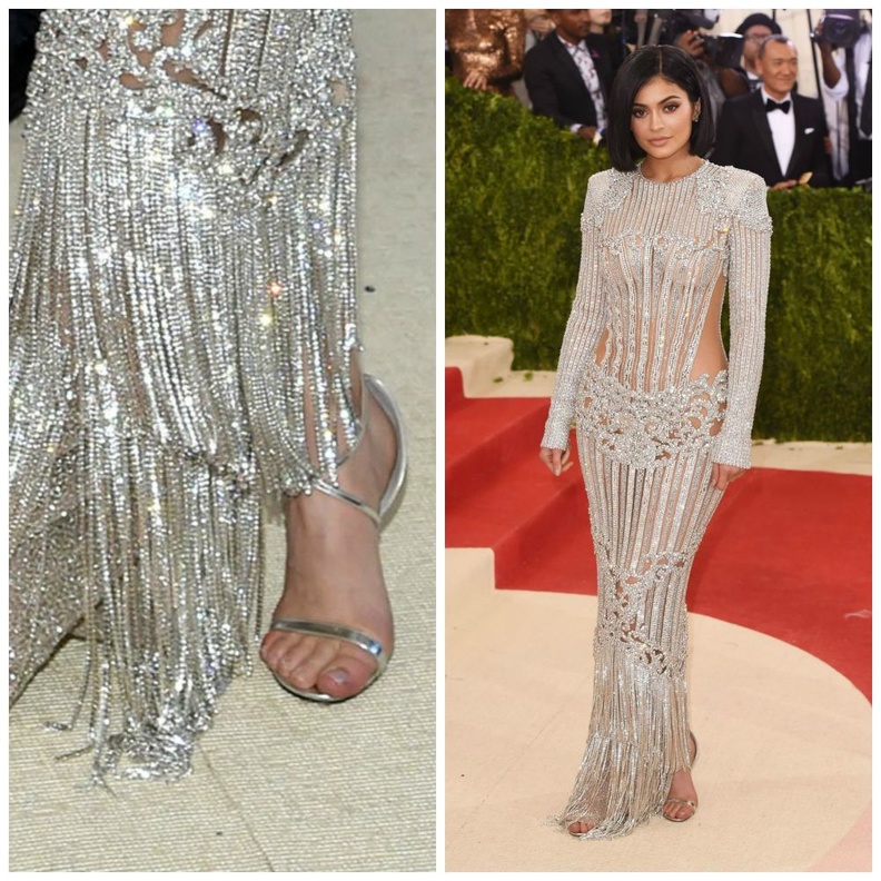 صندل كايلي جنر الفضي