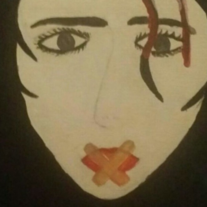 لوحة للطفلة فاطمة عبدالعزيز