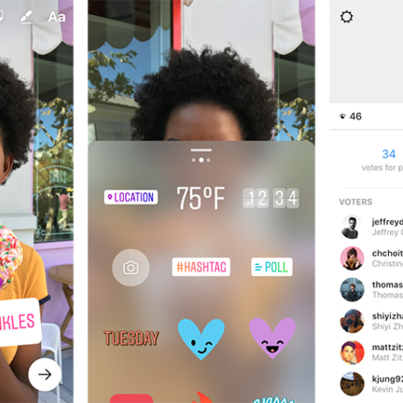 ملصقات التصويت .. ميزة جديدة في انستقرام !