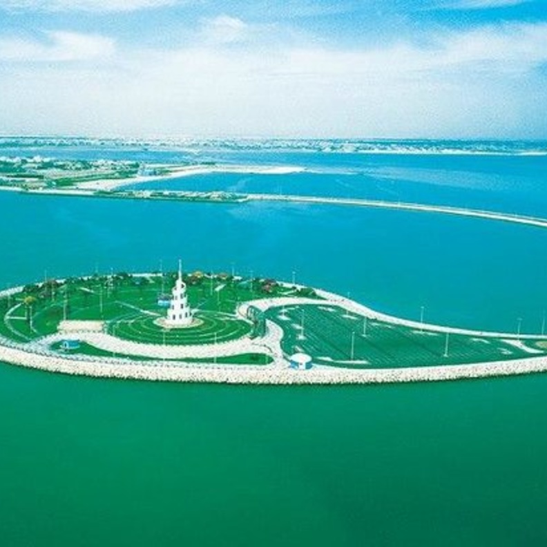 صورة خلابة للجزيرة الرائعة