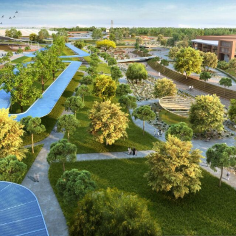 قريباً: إطلاق أكبر حديقة عامة في منطقة دبي لاند