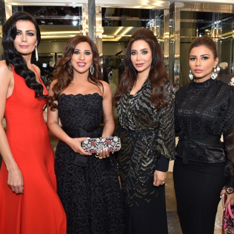 مهيرة عبد العزيز ولجين عمران ونجوى كرم وسوسن وليد