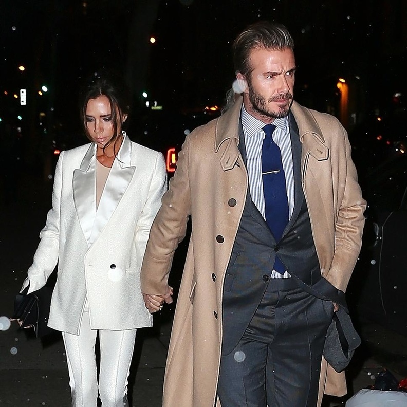 غزل صريح بين ديفيد وفيكتوريا