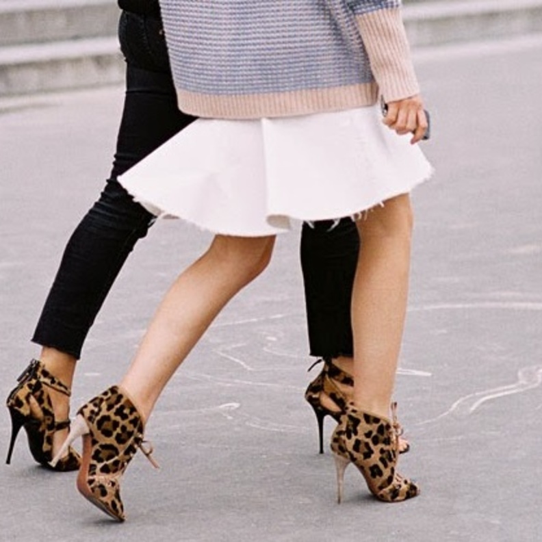 أحذية النمر للاطلالات الأكثر أناقة