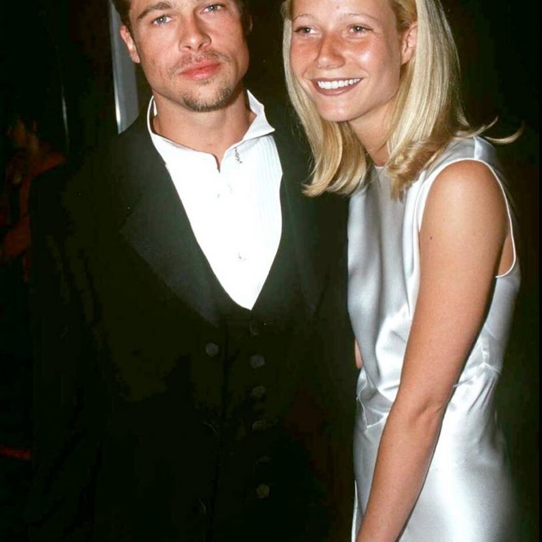 جوينيث بالترو  وبراد بيت