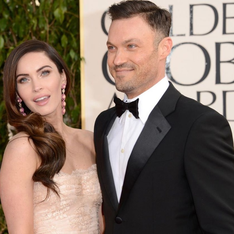 ما هو جنس الطفل الثالث الذي تحمله ميجان فوكس؟