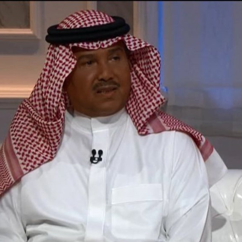 محمد عبده اثناء استضافته في برنامج الشريان