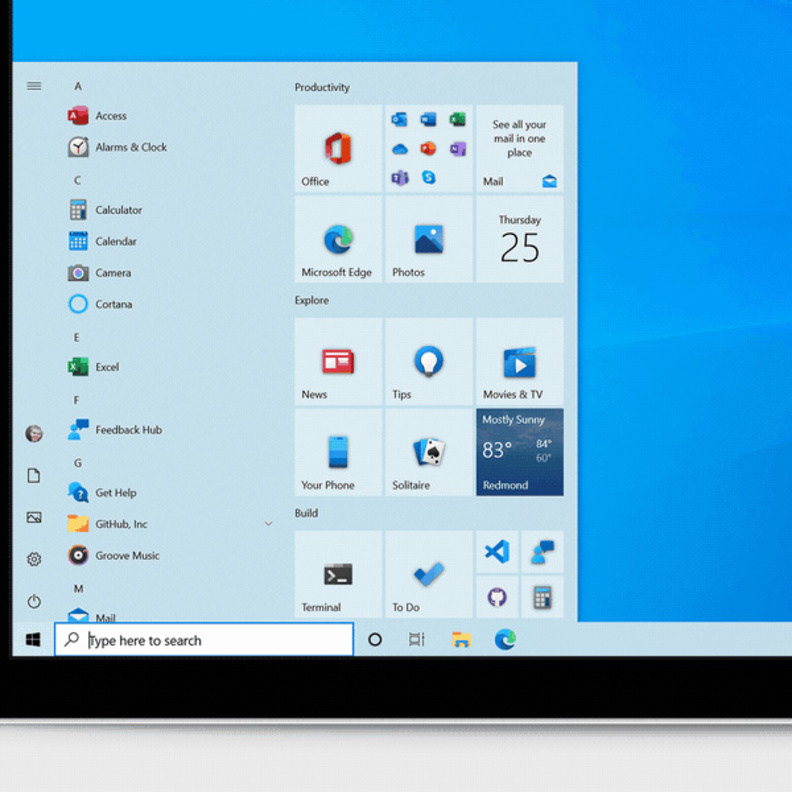 مايكروسوفت تكشف عن واجهة Windows 10 الجديدة