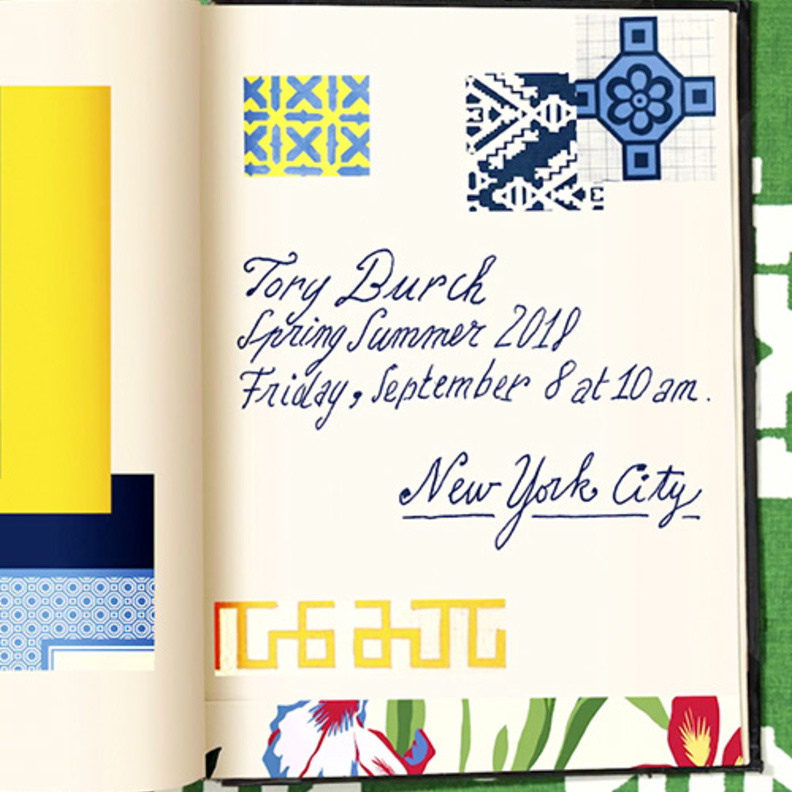 بث مباشر لعرض أزياء Tory Burch