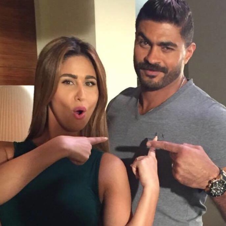 مي سليم تهنئ خالد سليم بعيد ميلاده .. وميلادها على طريقتها الخاصة 