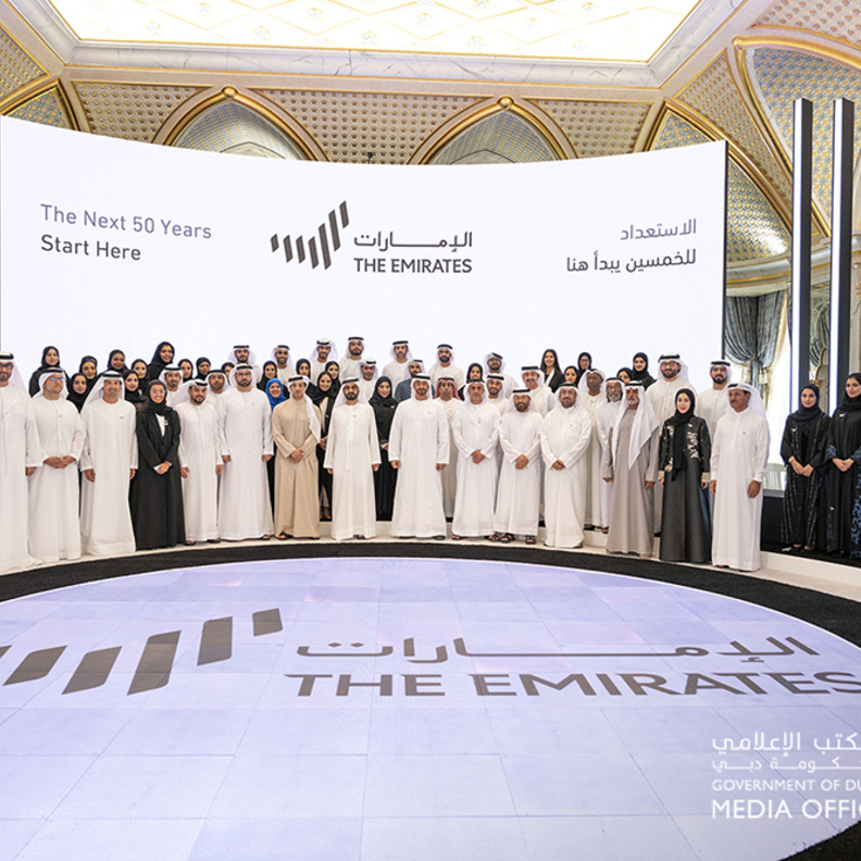 محمد بن راشد ومحمد بن زايد يعتمدان الهوية الإعلامية المرئية لدولة الإمارات