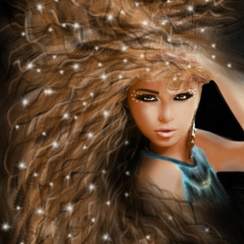 شعر ميريام فارس المجعد