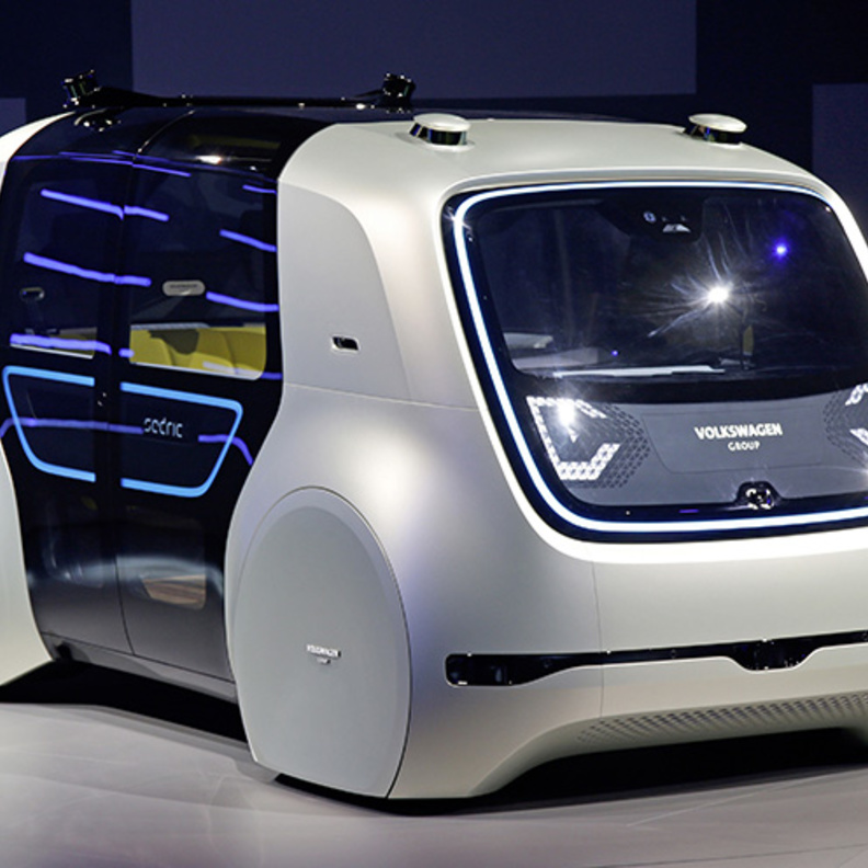 #فيديو : هذا هو نموذج فولكسفاجن للسيارات ذاتية القيادة ..